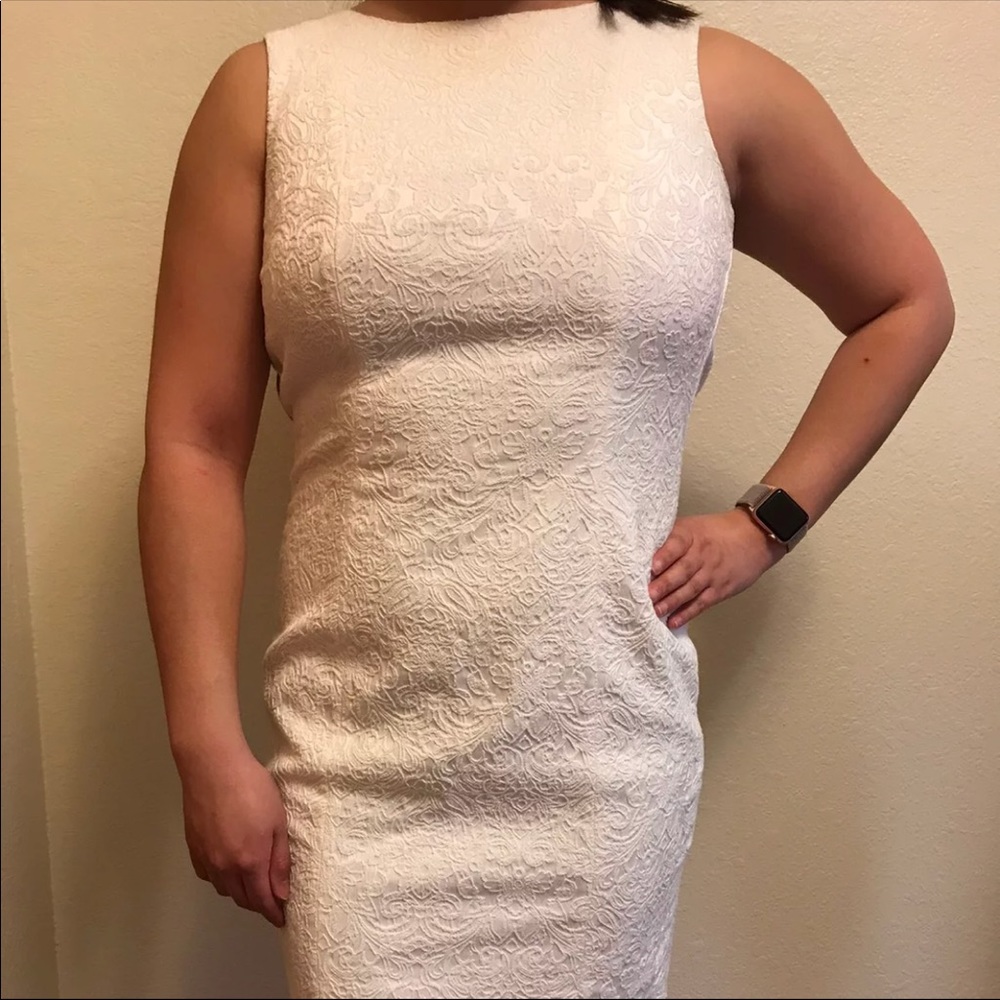 White dress